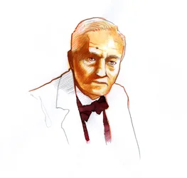Porträt von Alexander Fleming, schottischer Biologe (1881-1955)