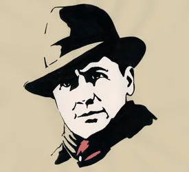 Porträt des Präfekten und französischen Widerstandskämpfers Jean Moulin (1899-1943)