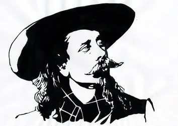 William Frederick Cody - Bekannt als Buffalo Bill - Porträt von Buffalo Bill (1846-1917), Colonel William Cody.