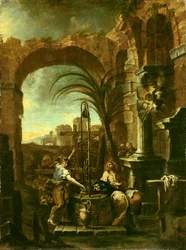 Christus und die Samariterin, 1705-10