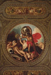 Allegorie der Astronomie, von der Decke der Bibliothek, 1635