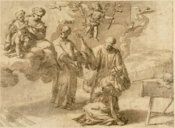 Vision der Heiligen Katharina von Siena