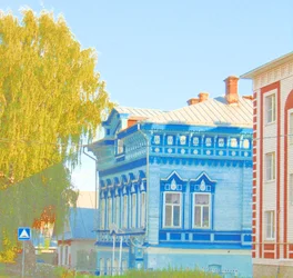 In der kleinen Stadt