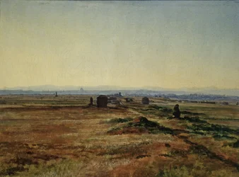 Via Appia bei Sonnenuntergang