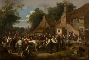 Das Dorfbällespiel