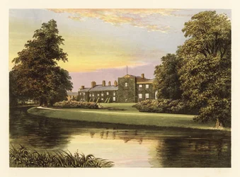 Netherhall, Cumberland, England, 1880 (Gravur)