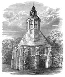 Abtsküche, Glastonbury Abbey, ca. 1880, 1897