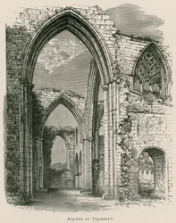 Bolton Priory, Bögen des Querschiffs