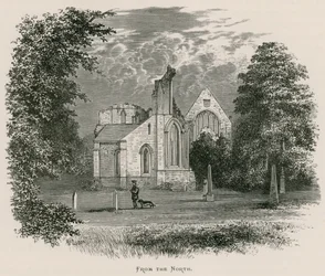 Dryburgh Abbey, von Norden