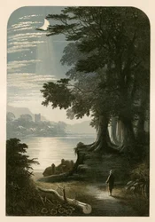 Illustration zu Miltons Il Penseroso
