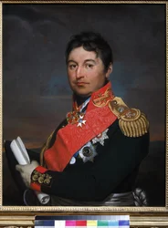 Porträt von General Alexander Dmitrijewitsch Balaschow