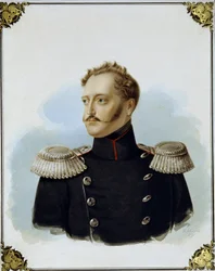 Porträt des Kaisers von Russland Nikolaus I. (1796-1855)