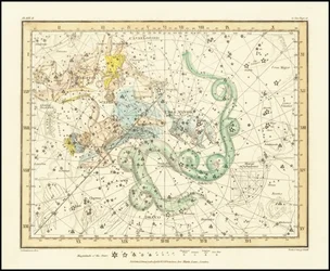 1822 - Alexander Jamieson - Kleiner Bär, auch Kassiopeia, Drache & Kepheus