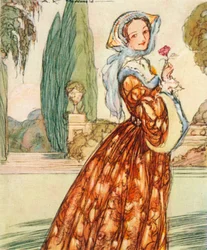 Anne Boleyn, um 1507-1536, Frau und Gemahlin von Heinrich VIII., Mutter von Königin Elizabeth I., 1937