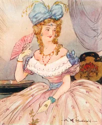 Marguerite, Gräfin von Blessington 1789-1849, irische Schriftstellerin, 1937