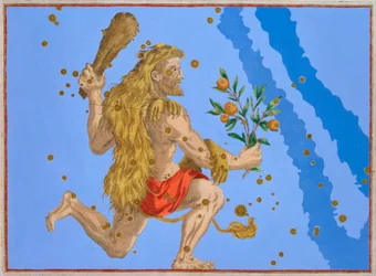 Sternbild Herkules, 1603