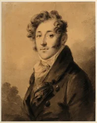Porträt von Konstantin Jakowlewitsch Bulgakow (1782-1835) - Werk von Alexander Molinari (1772-1831)
