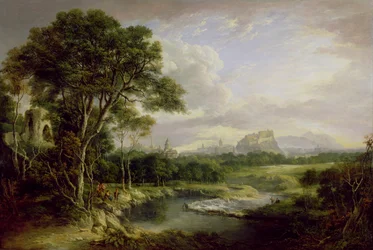 Ansicht der Stadt Edinburgh, ca. 1822