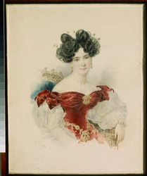 Porträt der Prinzessin Natalia Viktorovna Kotchoubei