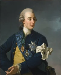 Gustav III. mit dem Freiheitsarmband