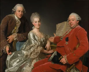 John Jennings, sein Bruder und seine Schwägerin, 1769