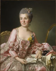 Porträt von Marie-Suzanne Giroust, Madame Roslin 1734-1772, 1770