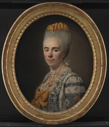 Porträt von Mme Antoinette-Louise Issard-Lacour, verheiratet mit Ch. A. Bourlet de Vauxelles