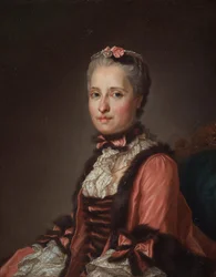 Porträt von Prinzessin Maria Josepha von Sachsen 1731-1767, 1776