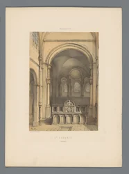 Innenraum der Sint-Servaasbasilika in Maastricht Monuments de Maestricht