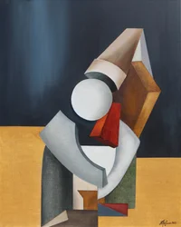 Abstrakte geometrische Balance