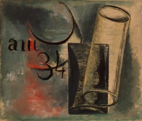 Komposition mit geometrischen Körpern, 1934