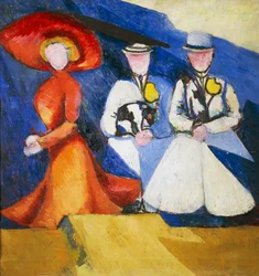 Drei weibliche Figuren