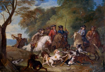 Studie für Die Wolfsjagd