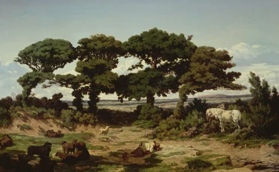 Die Eichen von Kertregonnec, ca. 1869-70
