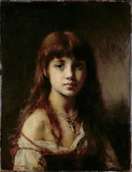 Die Tochter des Künstlers, 1884