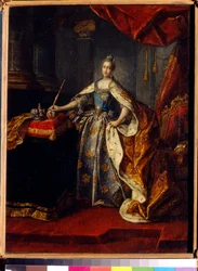 Porträt der Kaiserin Katharina II. von Russland