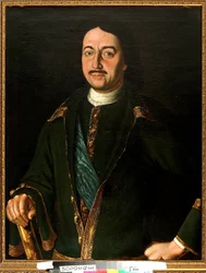 Porträt des Kaisers Peter I. der Große