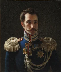 Porträt von Leonty Vasilievich Dubelt 1792-1862, Stabschef des Gendarmeriekorps, ca. 1843