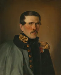 Porträt eines Marineoffiziers