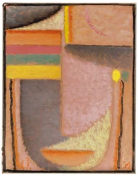 Abstrakter Kopf: Parthenon, 1932