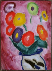 Blumenstillleben, 1915