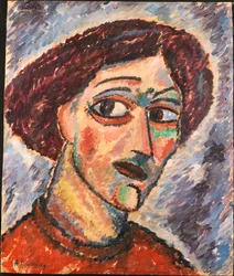 Geneigter Kopf, ca. 1913