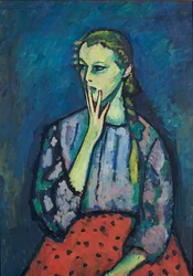 Porträt eines Mädchens, 1909