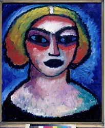 Kopf einer Frau