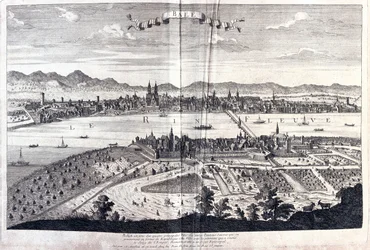 Basel, Schweiz, von A.H. Jaillot in 