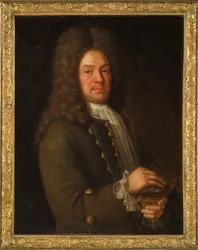 Porträt von Simon Harcourt, 1. Viscount Harcourt 1661-1727, erstes Drittel des 18. Jahrhunderts