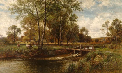 In den Wiesen, Youngsbury, 1900