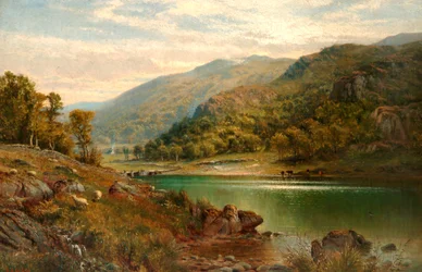 Llyn Mymbyr, Capel Curig, 1882