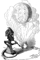 Anti-Tabak-Karikatur