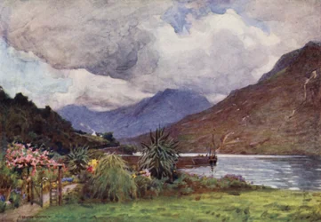 Ein Garten in Leenane, Connemara